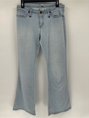 Bilt Light Blue Flare Jeans - Women's Low Rise Flare Leg
